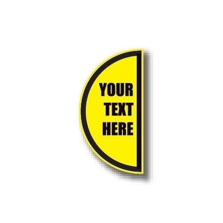 Ergomat 17in x 30in HALF SIGNS - Your Text Here / Custom Right DSV-SIGN 510 #0634RIGHT -UEN